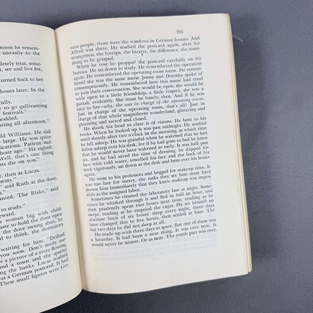 Morton Thompson Not As A Stranger Hardcover 1954 First Edition Medical Fiction